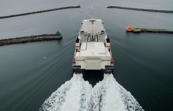 The Girl on the Bergen to Sogndal Ferry